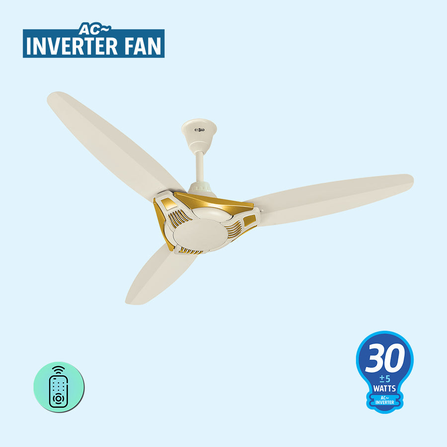 Super Asia Fans - Fans Ceiling - AC Inverter 30 Watts - Aspire - 56"