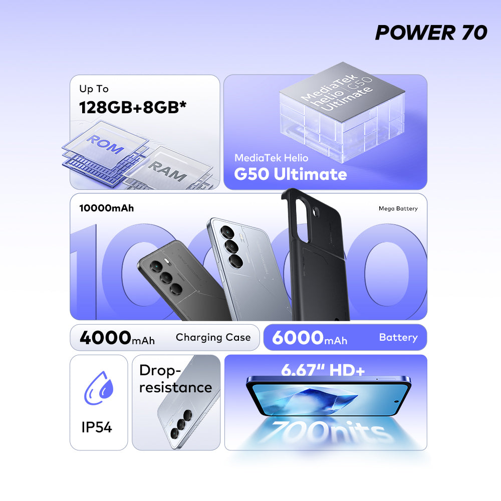 Itel Mobile - P70 (4GB, 128GB)
