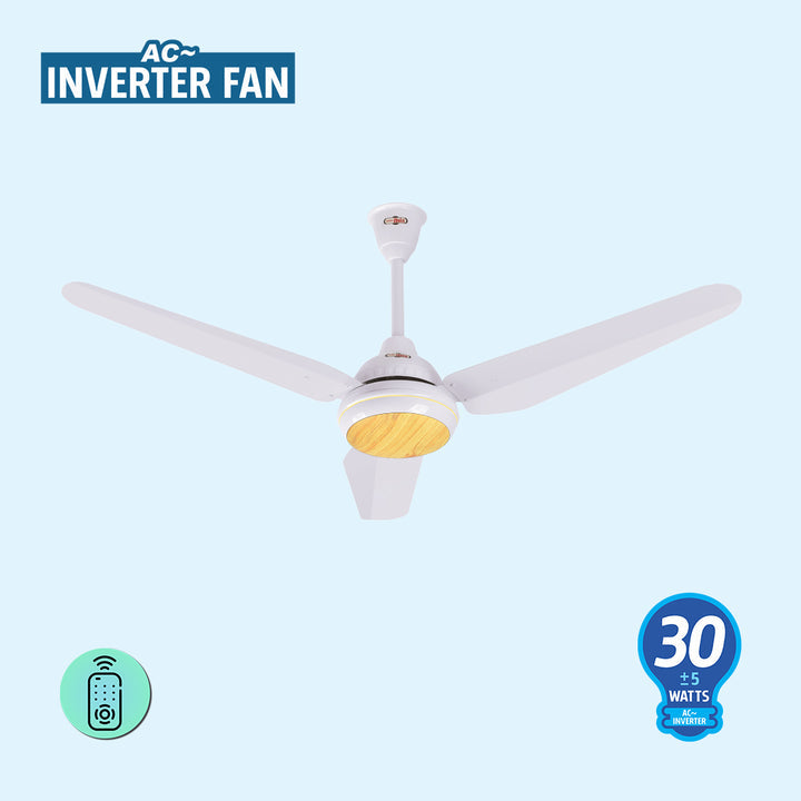 Super Asia Fans - Fans Ceiling - AC Inverter 30 Watts - Crown - 56"