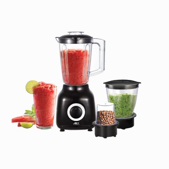 Anex Kitchen Appliances Blender & Grinder - AG-6048 (3 in 1)