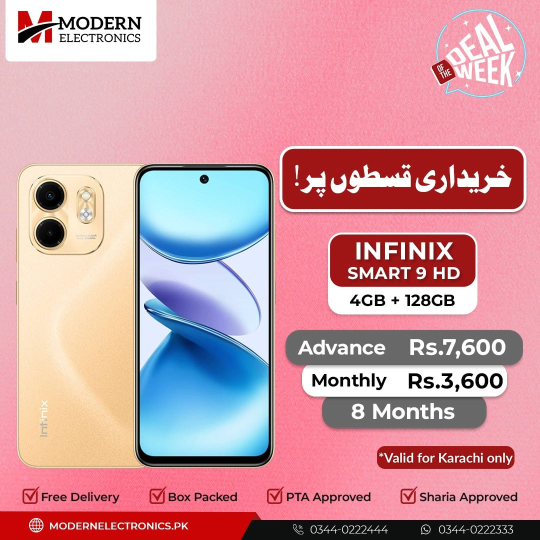 Deal of the Week - Infinix Mobile - SMART 9 HD (4GB, 128GB)