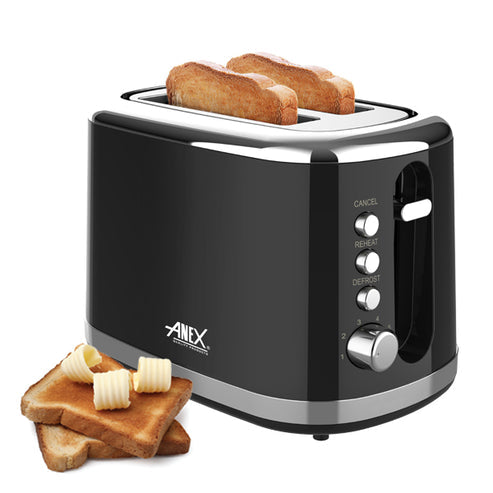Anex Home Appliances Deluxe 2 Slice Toaster AG-3008