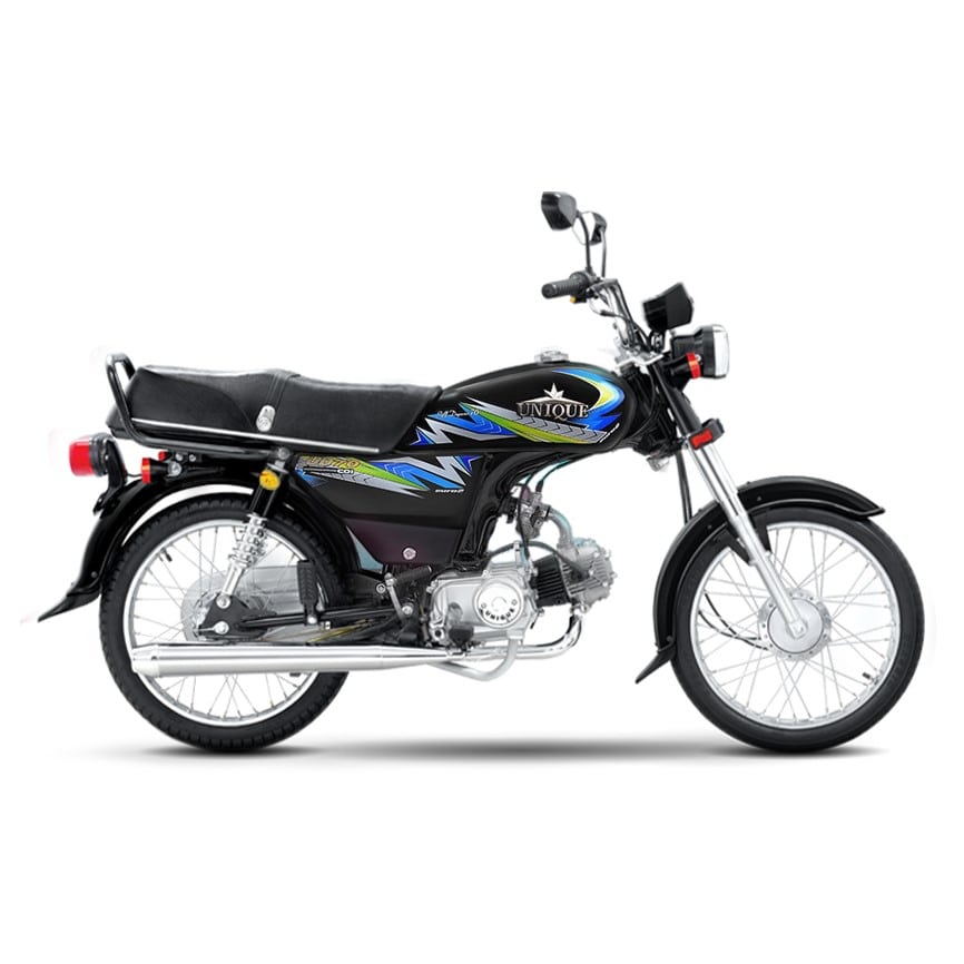 Apni Sawari Deal (11 Months) - Unique 70CC Motorcycle - UD-70 (Regular)