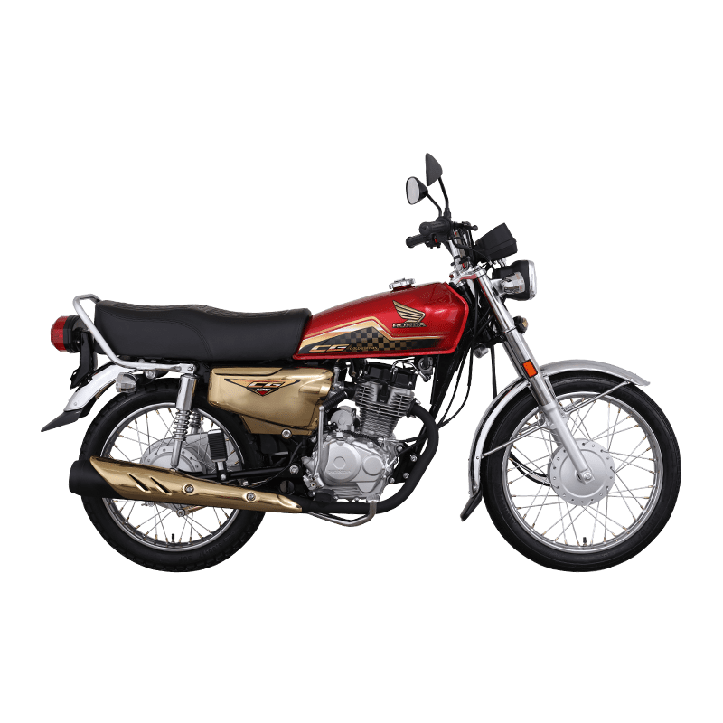 Honda 125CC Motorcycle Motorcycle - CG-125 (Self Start) - Gold