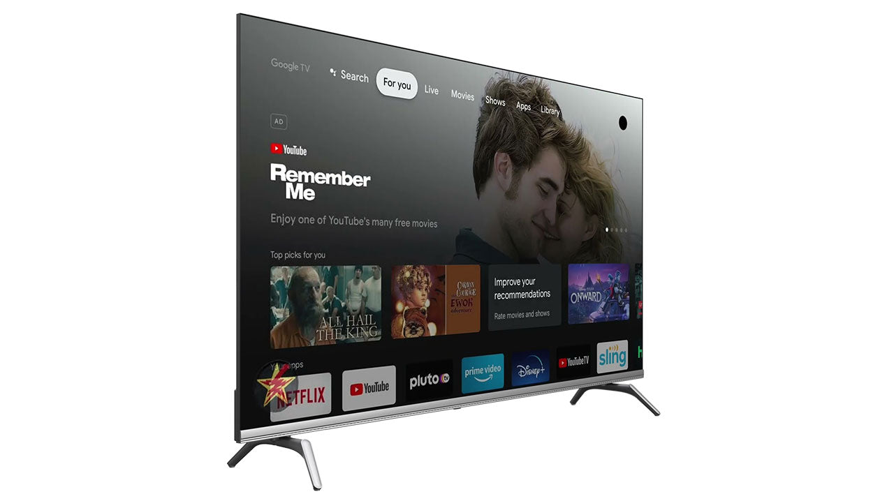 Skyworth LED 43" SMART - E5500G Google TV FHD