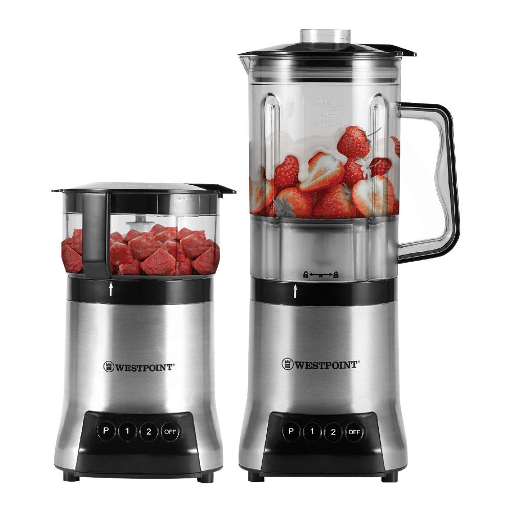 Westpoint Kitchen Appliances Blender and Chopper, 800W, WF-366