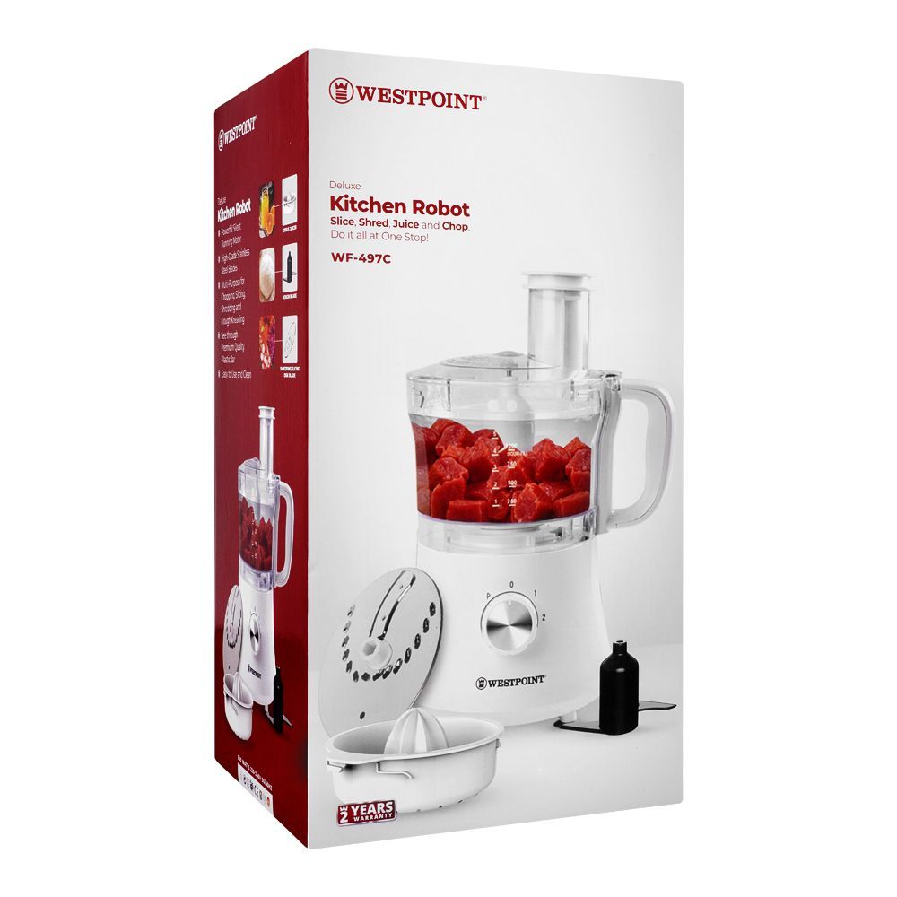 Westpoint Kitchen Appliances Kitchen Chef Robot WF-497C