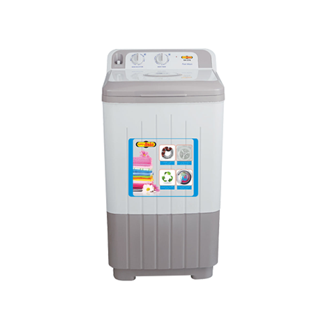 Super Asia Washing Machine Single Tub - SA-270 Crystal
