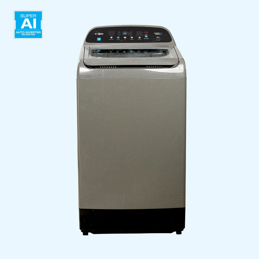 Super Asia Washing Machine Fully Automatic Top Load - SA-812i (Inverter) - 12Kg