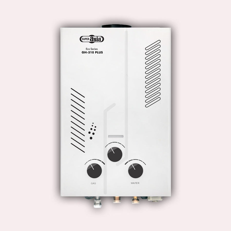 Super Asia - Instant Gas Water Heater - GH-510 Eco Plus 10 Ltrs