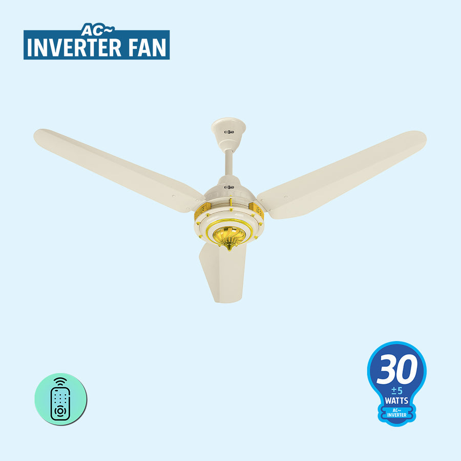 Super Asia Fans - Fans Ceiling  - AC Inverter 30 Watts - Smart Antique - 56"