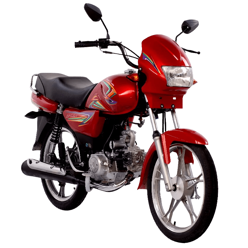 Super Power 70CC Motorcycle - SP-70 Delux (Self Start + Alloy Rim)