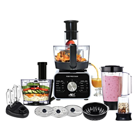 Anex Kitchen Appliances Food Processor with Juicer - AG3157