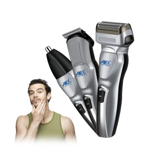 Anex Home Appliances Hair Trimmer, Nose Trimmer, Shaver - AG-7068