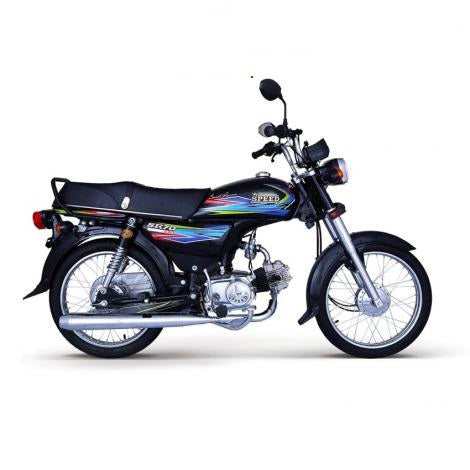 Apni Sawari Deal (0% Profit) - Hi Speed 70CC Motorcycle - SR-70 Euro 2