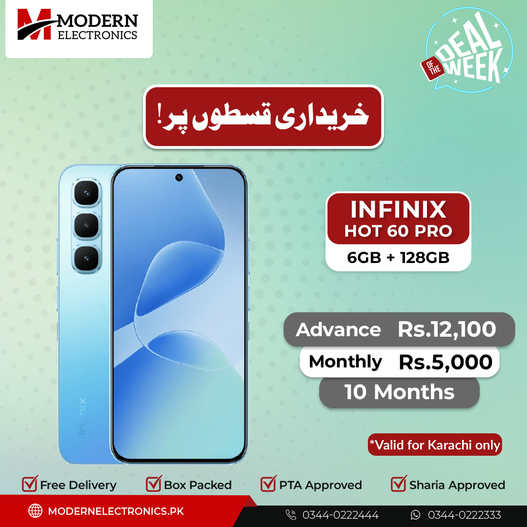 Deal of the Week - Infinix Mobile - HOT 60 pro (8GB, 128GB)