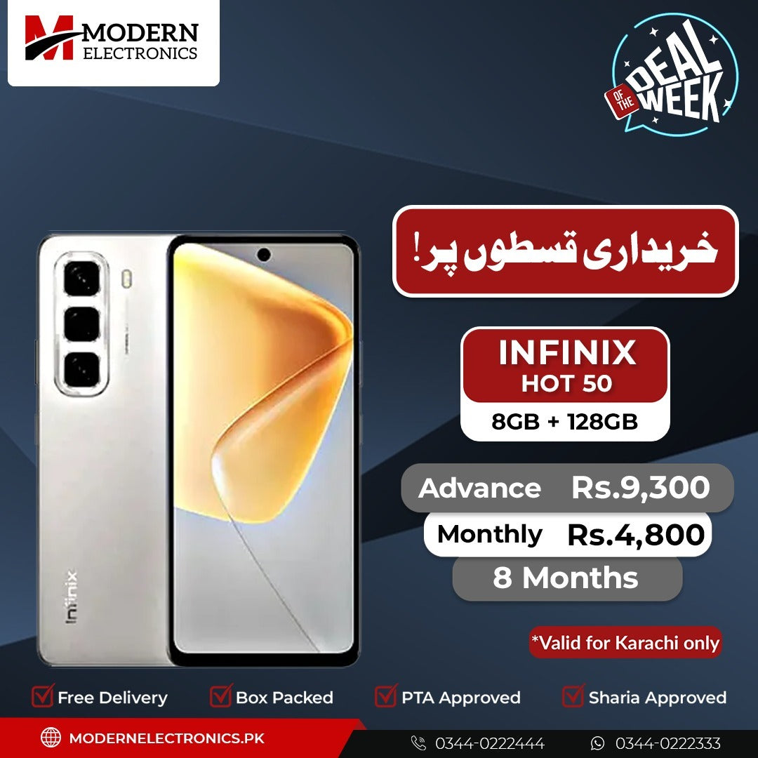 Deal of the Week - Infinix Mobile - HOT 50 (8GB, 128GB)