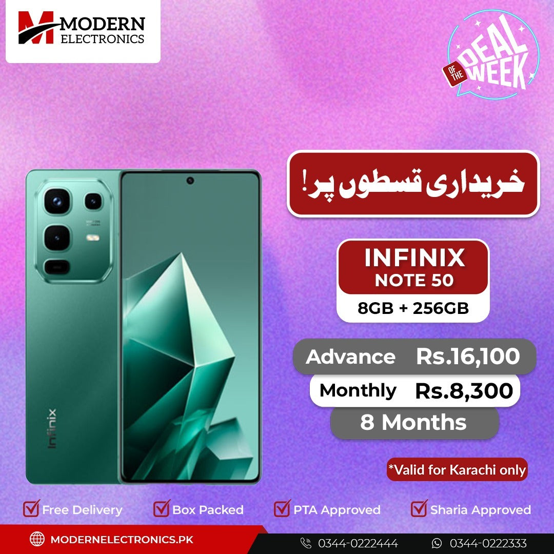 Deal of the Week - Infinix Mobile - Note 50 (8GB, 256GB)