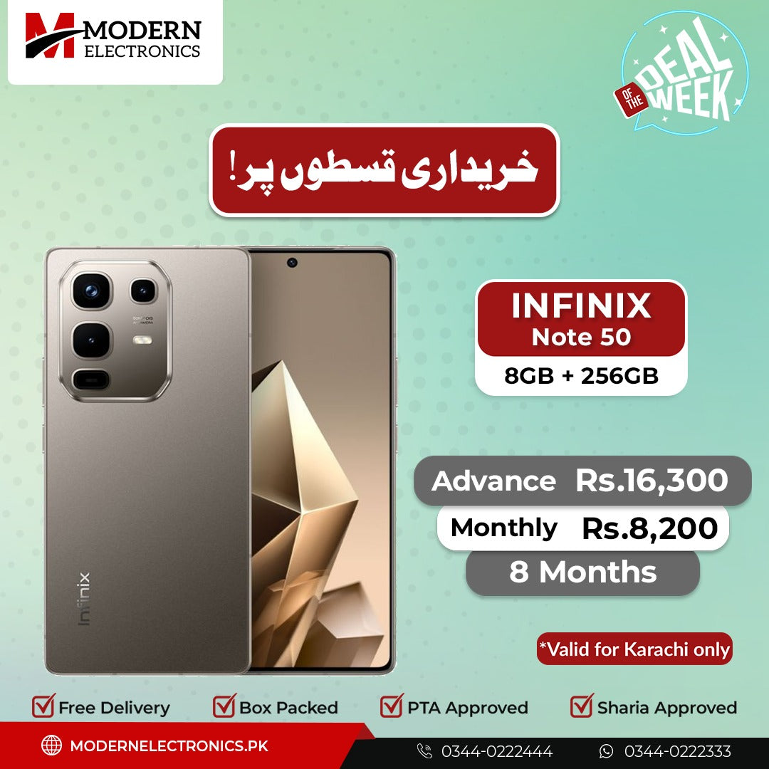 Deal of the Week - Infinix Mobile - Note 50 (8GB, 256GB)
