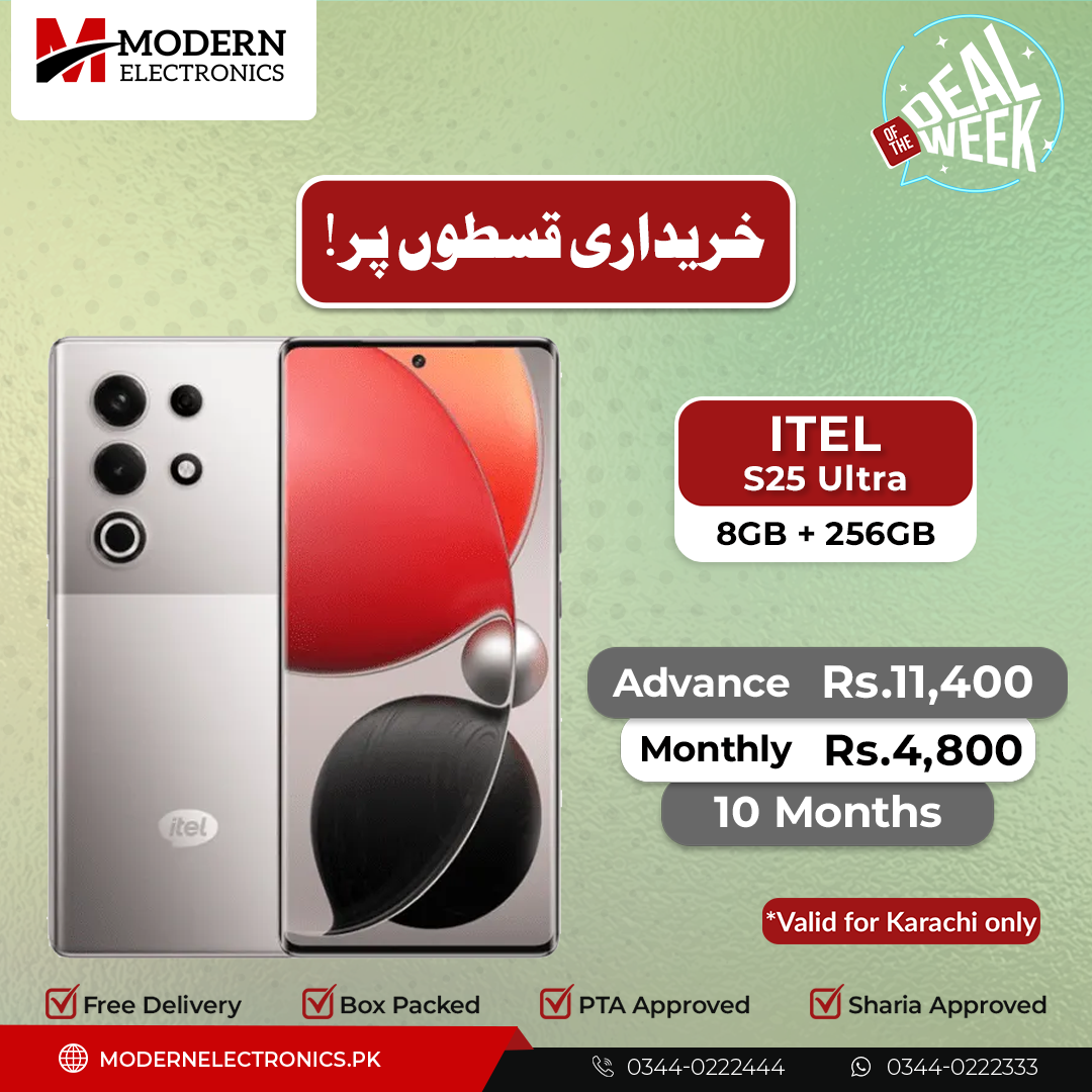 Deal of the Week - Itel Mobile - S25 Ultra (8GB, 256GB)
