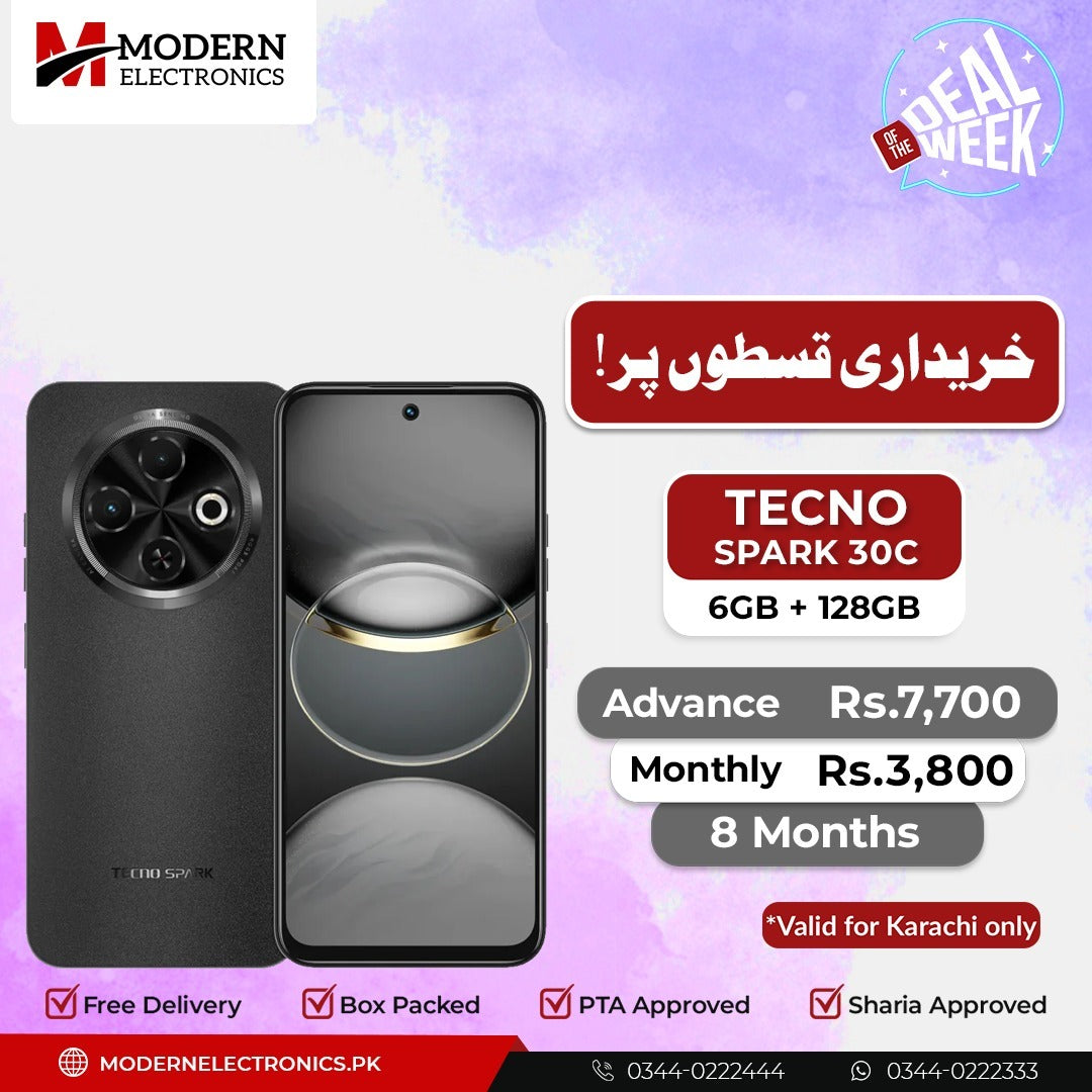 Deal of the Week - Tecno Mobile - Spark 30C (6GB, 128GB)