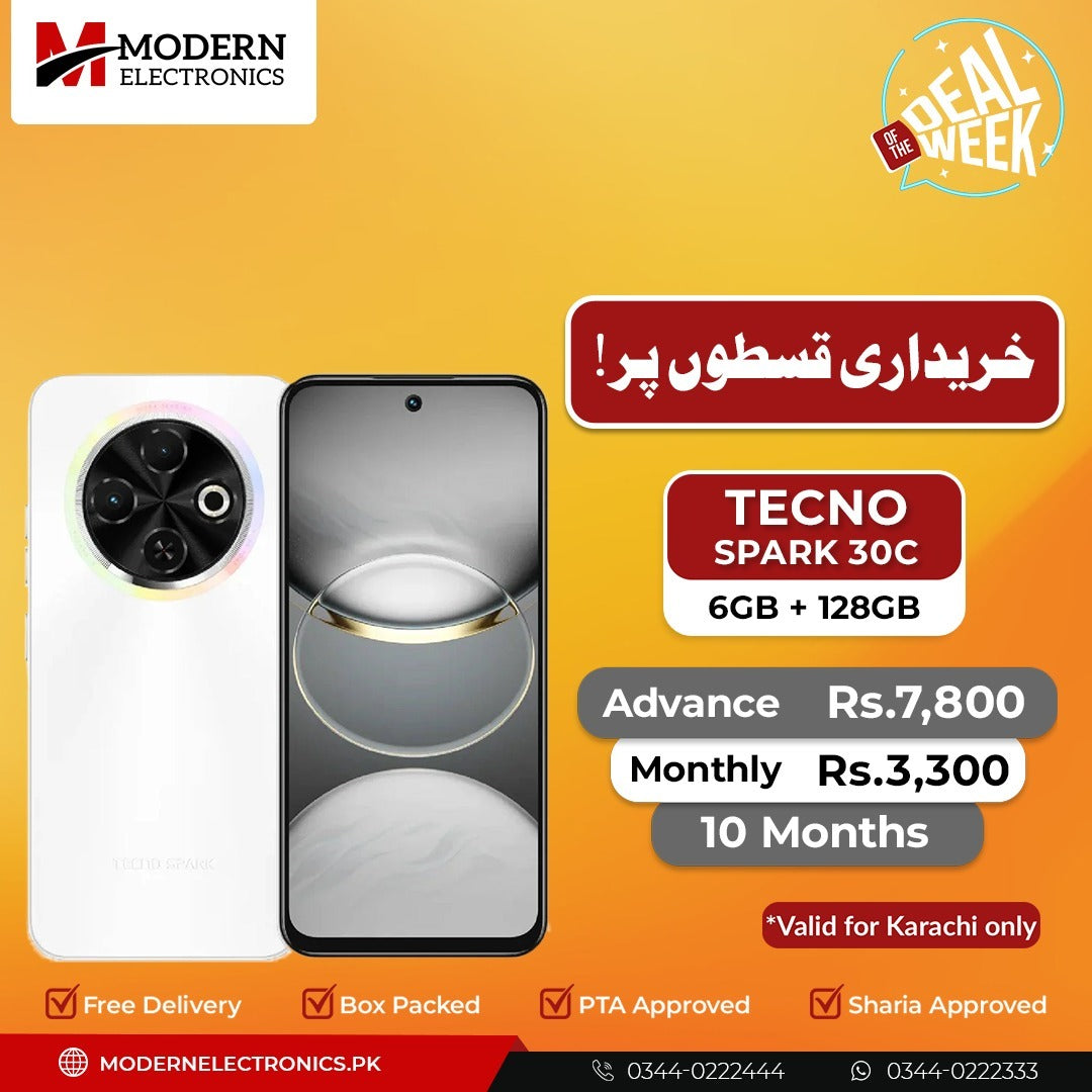 Deal of the Week - Tecno Mobile - Spark 30C (6GB, 128GB)
