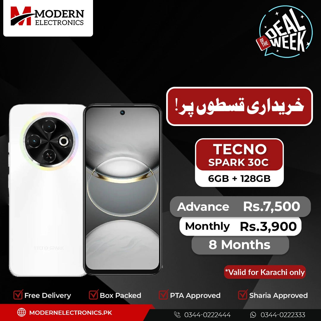 Deal of the Week - Tecno Mobile - Spark 30C (6GB, 128GB)