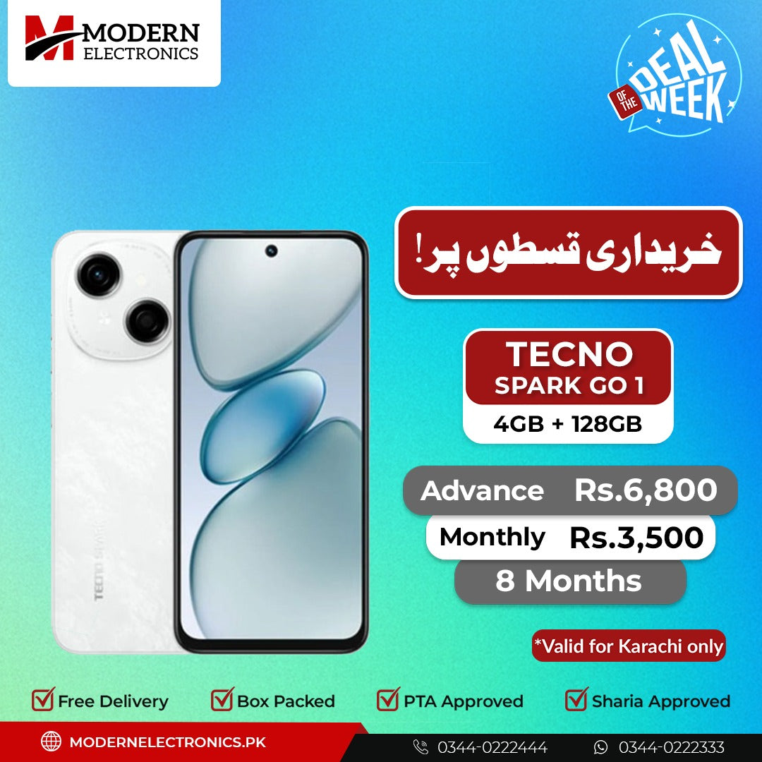 Deal of the Week - Tecno Mobile - Spark GO 1 (4GB, 128GB)