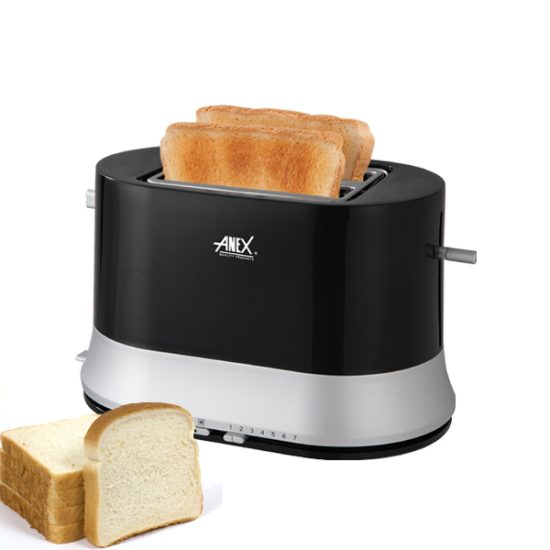 Anex Kitchen Appliances Toaster 2 Slice Cool Touch - AG-3017