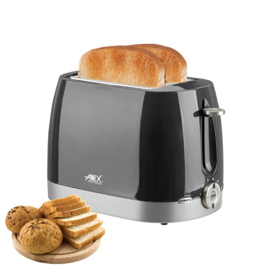 Anex Kitchen Appliances Toaster 2 Slice - AG-3018
