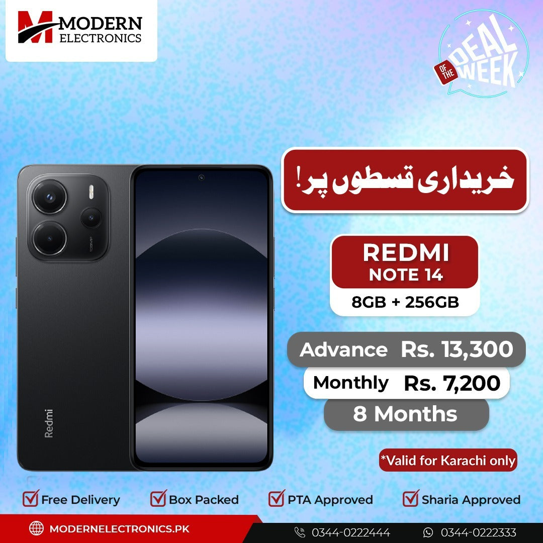 Deal of the Week - Redmi Mobile - Note 14 (8GB, 256GB)