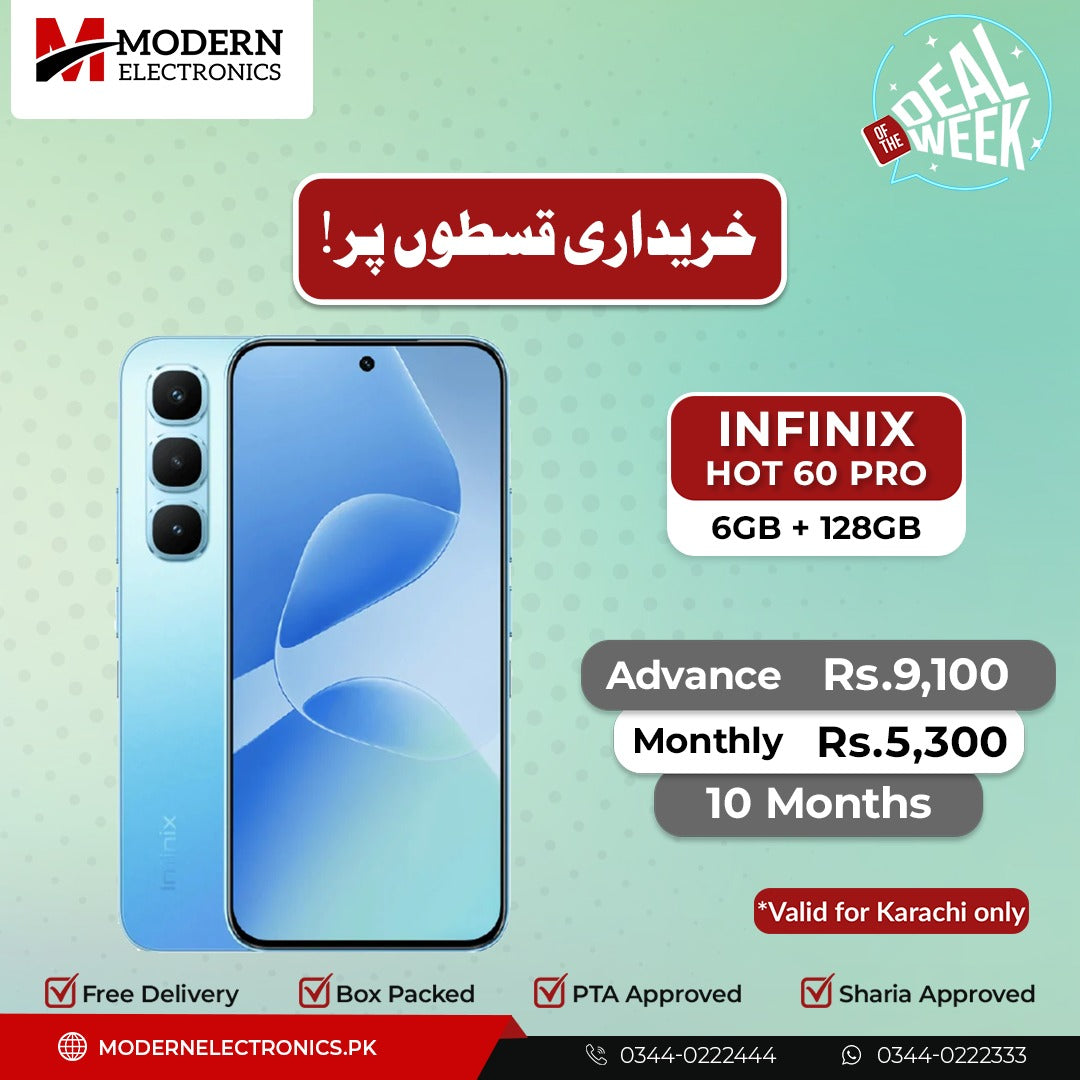 Deal of the Week - Infinix Mobile - HOT 60 pro (8GB, 128GB)