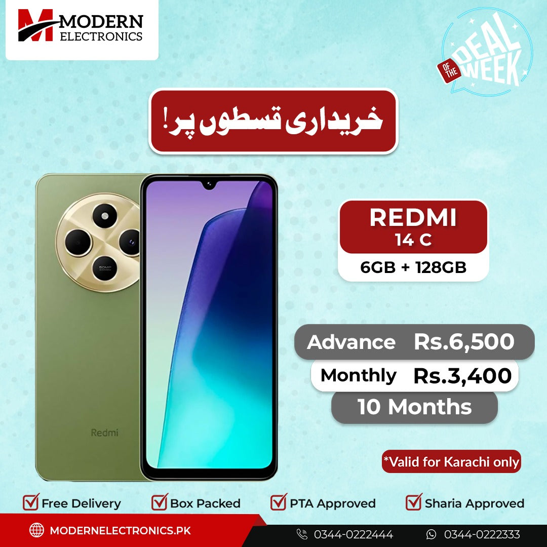 Deal of the Week - Redmi Mobile - Redmi 14C (6GB, 128GB)