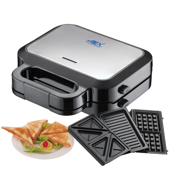 Anex Home Appliances Deluxe Sandwich Maker AG-2139C