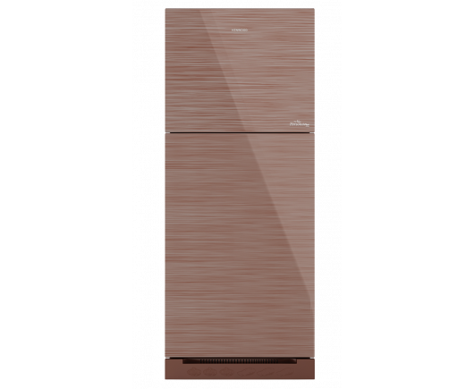 Kenwood Refrigerator Double Door - KRF-25557|400GD (New Persona Glass Door)