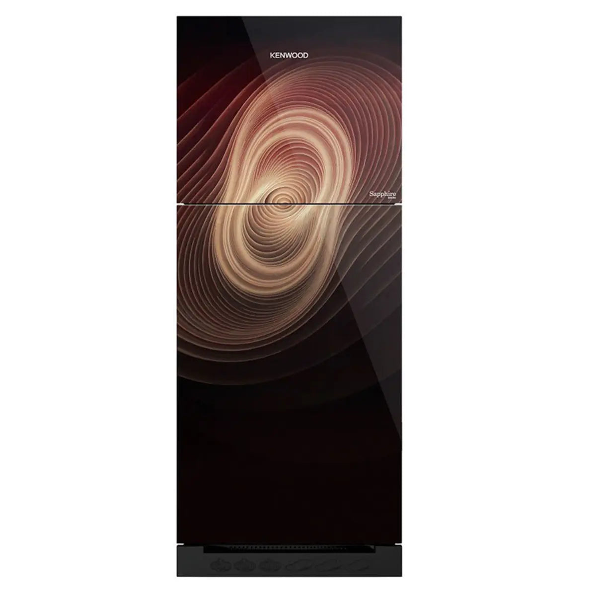 Kenwood Refrigerator Double Door - KRF-23357GD (Glass Door + Inverter)