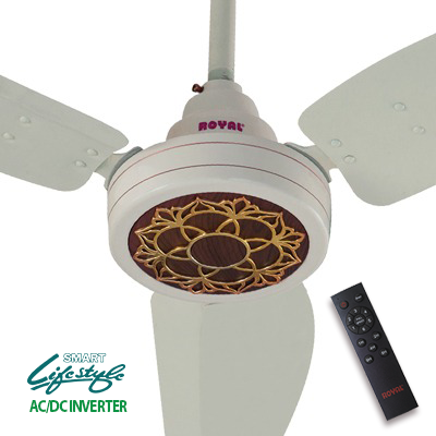 Royal Fans - Fan Ceiling Inverter -Royal Smart Passion ACDC Ceiling Fans- FLORA