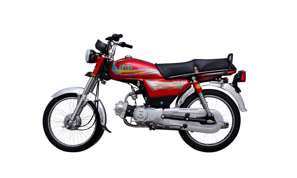 Apni Sawari Deal (10 Months) - Hi Speed 70CC Motorcycle - SR-70 Euro 2