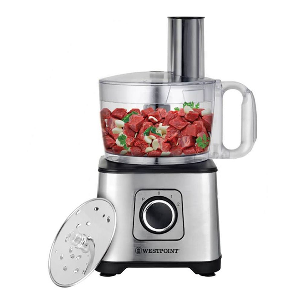 Westpoint Kitchen Appliances Kitchen Robot, Slice + Shred + Chop, 500W, WF-501