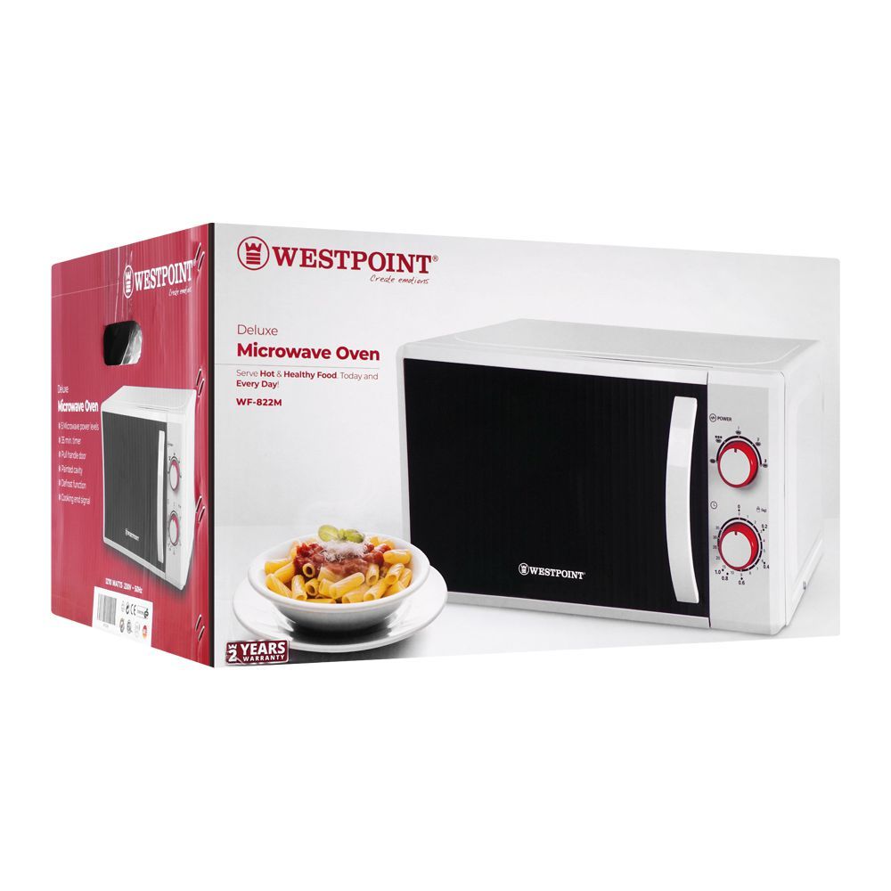 Westpoint Kitchen Appliances Microwave Oven, 20 Liters, WF-822