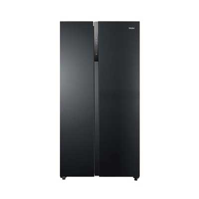 Haier Refrigerator Side by Side - HRF-622IBS (Inverter + Glass Door) No Frost
