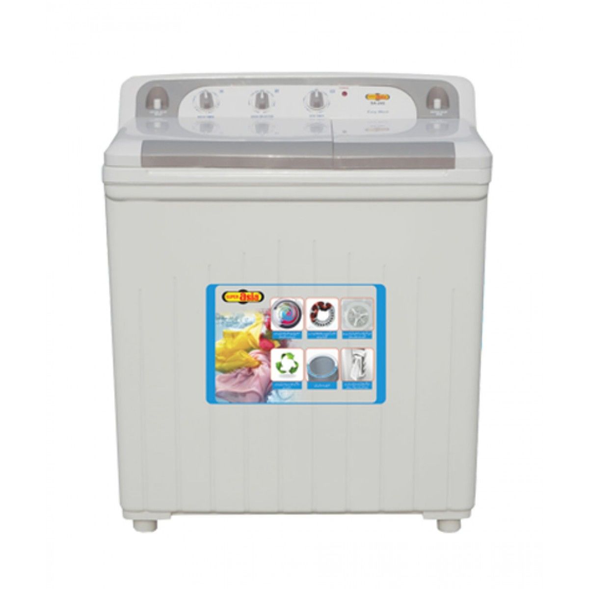 Super Aisa Washing Machine Twin Tub - SA-245
